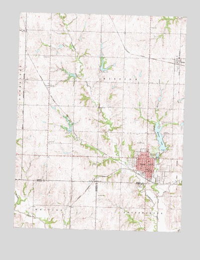 Horton, KS USGS Topographic Map