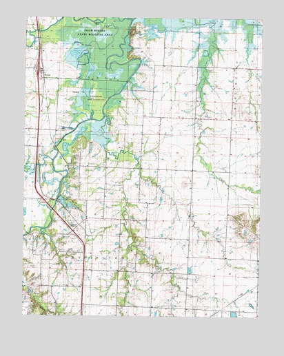 Horton, MO USGS Topographic Map