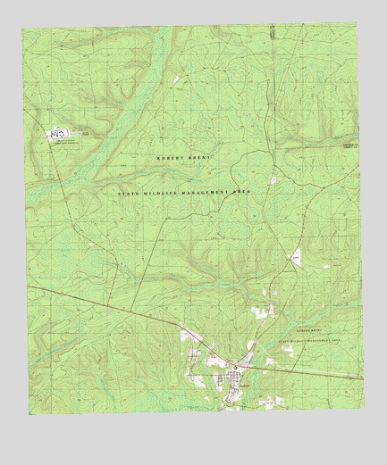 Hosford, FL USGS Topographic Map