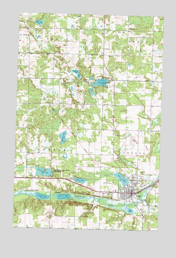 Bagley, MN USGS Topographic Map