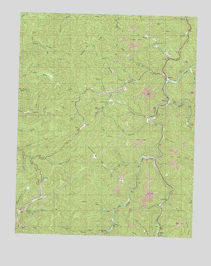 Hoskinston, KY USGS Topographic Map