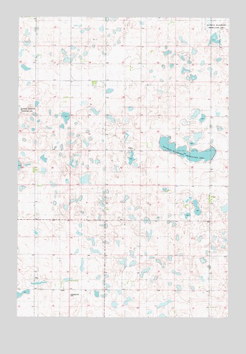 Hosmer NW, SD USGS Topographic Map