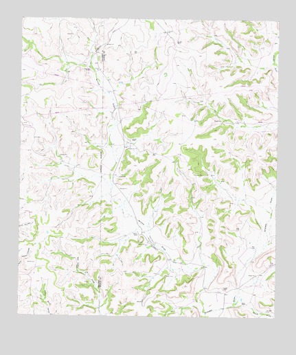 Hospital Ranch, TX USGS Topographic Map