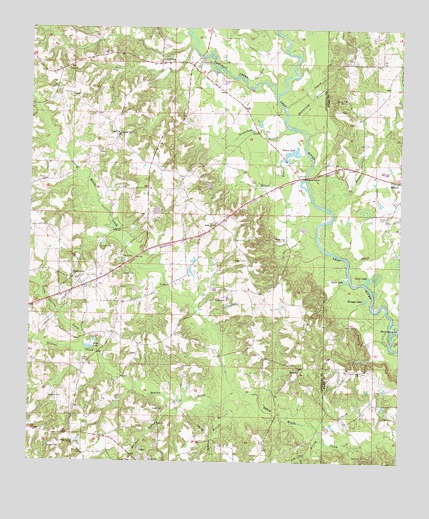 Hot Coffee, MS USGS Topographic Map