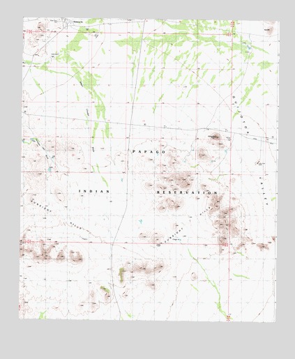 Hotason Vo, AZ USGS Topographic Map