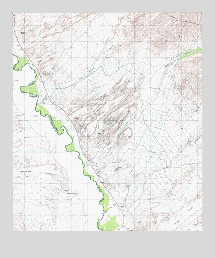 Adobes, TX USGS Topographic Map
