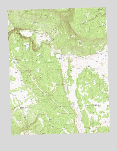 Hotchkiss Reservoir, CO USGS Topographic Map