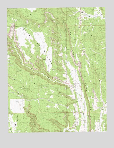 Hotel Rock, UT USGS Topographic Map