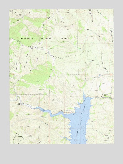 Hough Springs, CA USGS Topographic Map