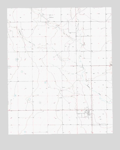 House, NM USGS Topographic Map