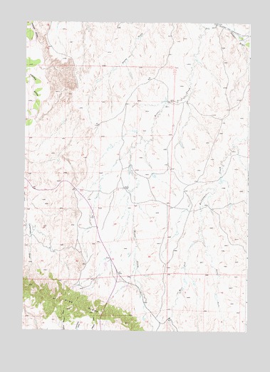 House Creek, WY USGS Topographic Map
