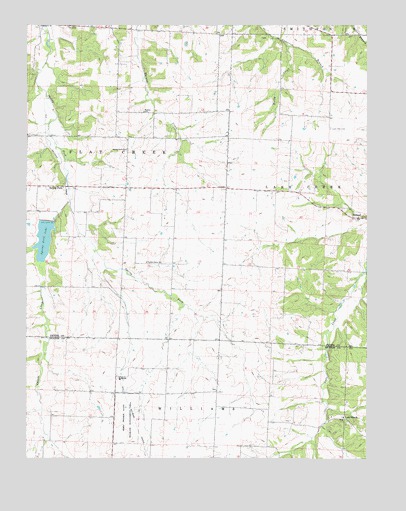 Bahner, MO USGS Topographic Map