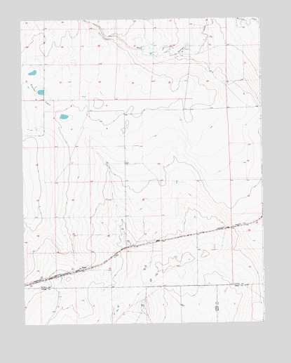 Houston Lakes, CO USGS Topographic Map