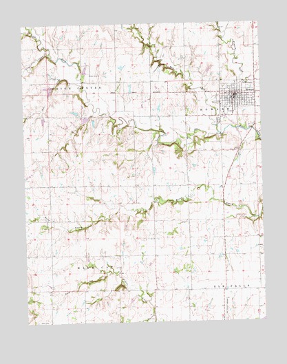 Howard, KS USGS Topographic Map