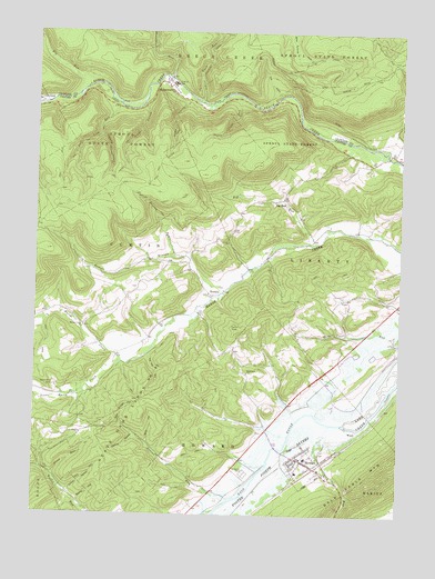 Howard, PA USGS Topographic Map