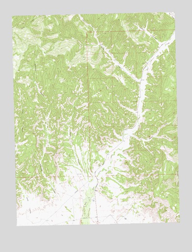 Howard Canyon, CO USGS Topographic Map