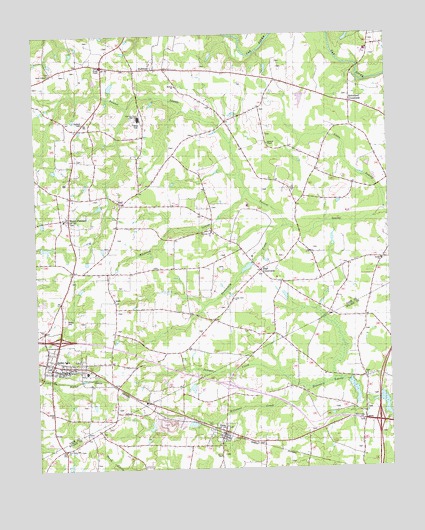 Bailey, NC USGS Topographic Map