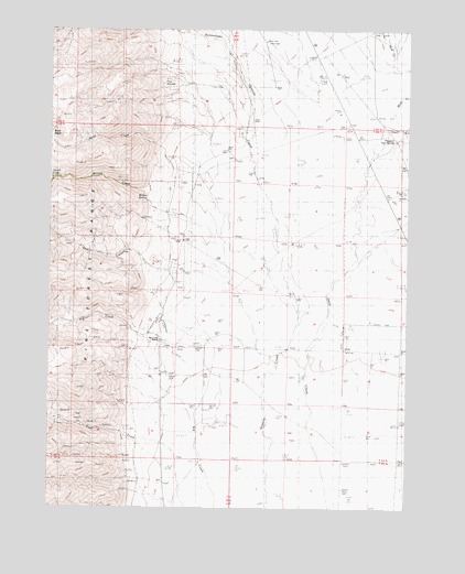 Howard Hot Spring, NV USGS Topographic Map
