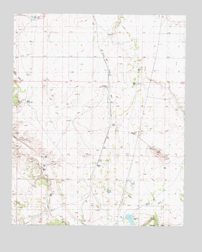 Howard Lake, AZ USGS Topographic Map