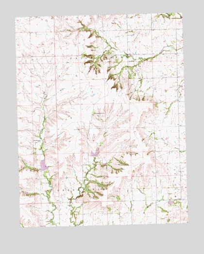 Howard NW, KS USGS Topographic Map