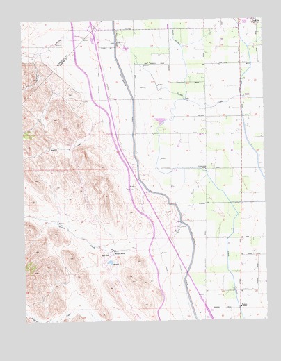 Howard Ranch, CA USGS Topographic Map
