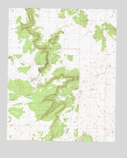 Howard Spring, AZ USGS Topographic Map