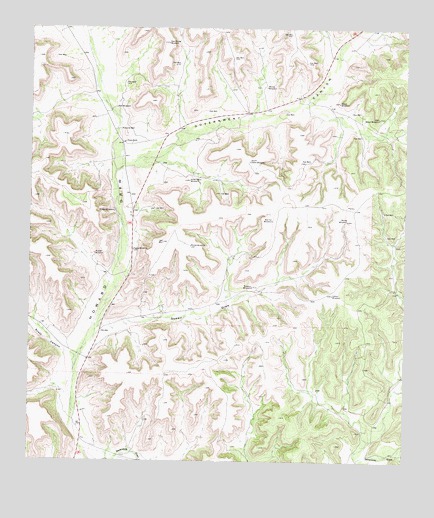 Howards Well, TX USGS Topographic Map