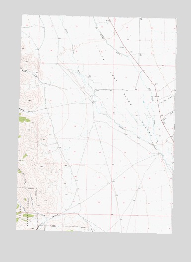 Howe NW, ID USGS Topographic Map