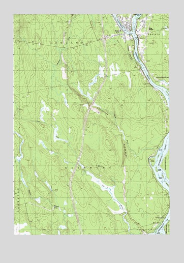 Howland, ME USGS Topographic Map