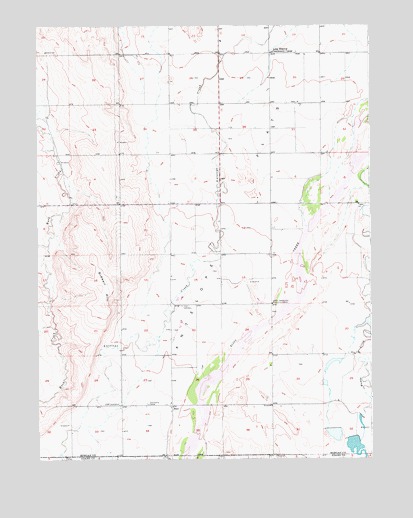 Hoyt, CO USGS Topographic Map