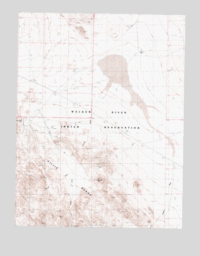 Hu-Pwi Wash, NV USGS Topographic Map