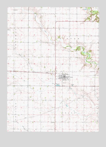 Hubbard, IA USGS Topographic Map