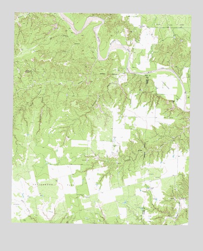 Hudd, TX USGS Topographic Map