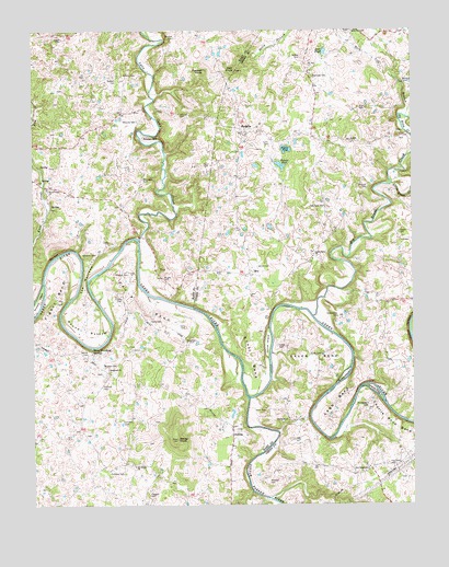 Hudgins, KY USGS Topographic Map