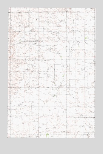Hudiburgh Reservoir NW, MT USGS Topographic Map