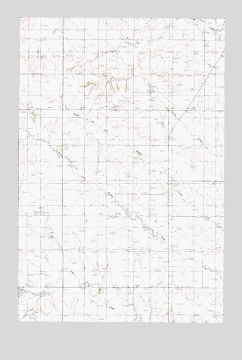 Hudiburgh Reservoir SE, MT USGS Topographic Map