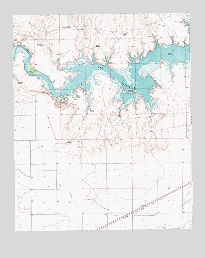 Hudson, NM USGS Topographic Map