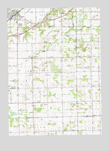 Hudsonville East, MI USGS Topographic Map