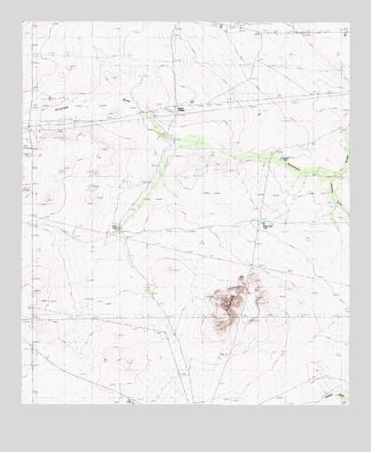 Hueco Station, TX USGS Topographic Map
