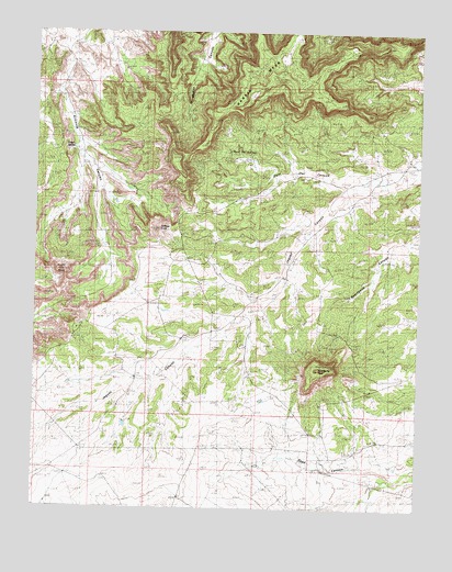 Huerfanito Peak, NM USGS Topographic Map