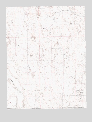 Huey Ranch, CO USGS Topographic Map