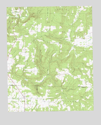 Huff, AR USGS Topographic Map