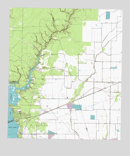 Huffman, TX USGS Topographic Map