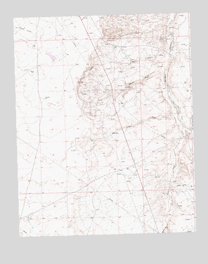 Hugh Lake, NM USGS Topographic Map