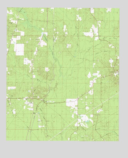 Hughes, LA USGS Topographic Map