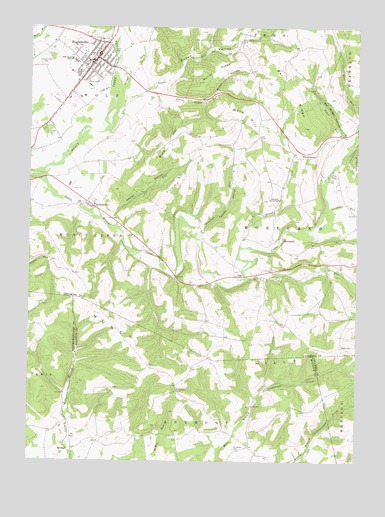 Hughesville, PA USGS Topographic Map