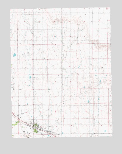 Hugo, CO USGS Topographic Map