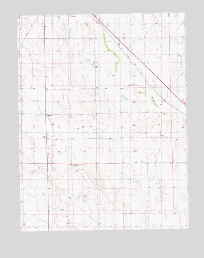 Hugo SW, CO USGS Topographic Map