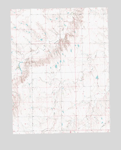 South of Flagler, CO USGS Topographic Map