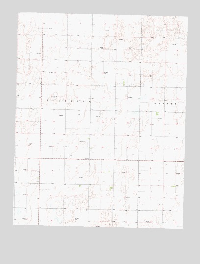 Hugoton SE, KS USGS Topographic Map